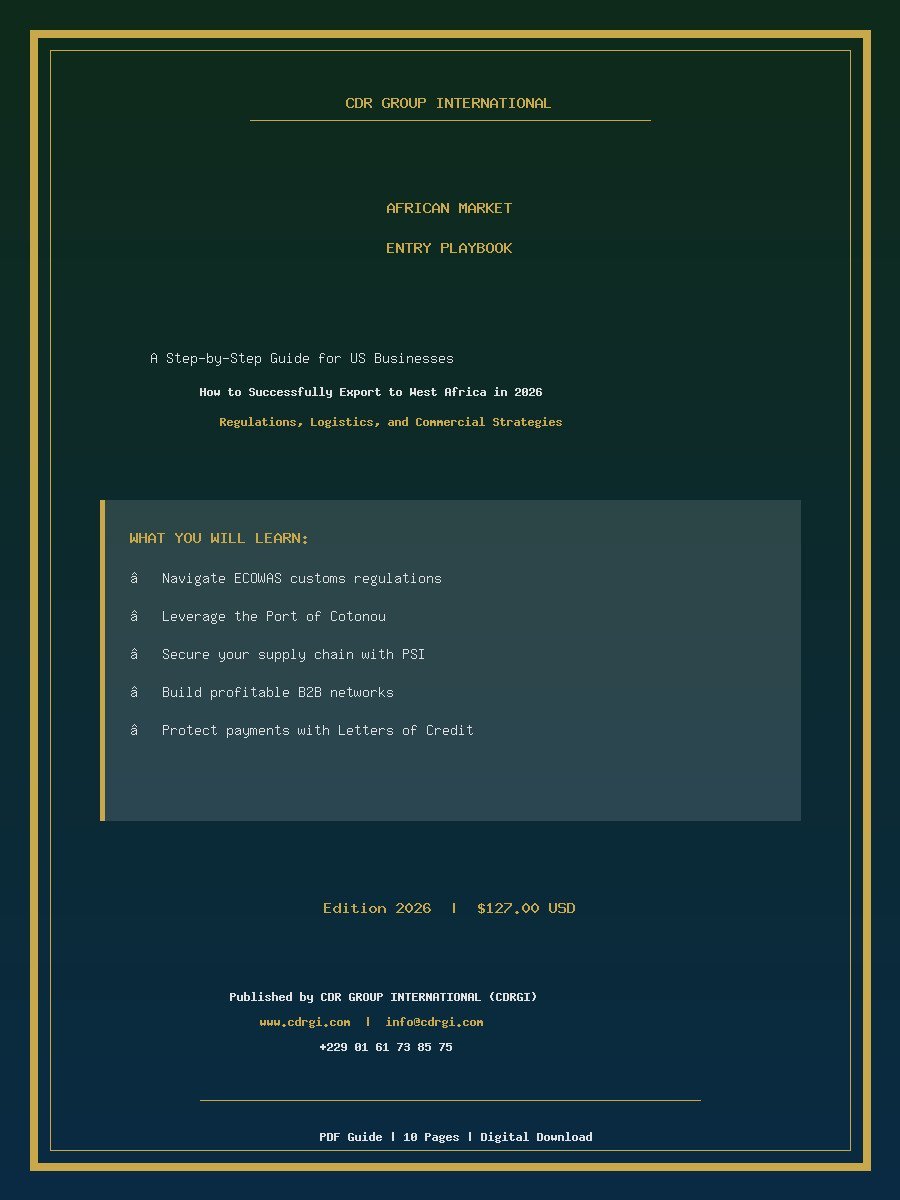 African Market Entry Playbook