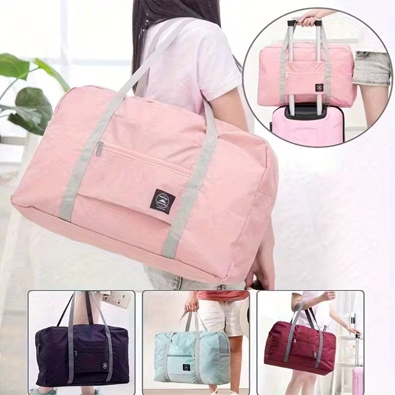 Portable Foldable Travel Duffle Bag Large Capacity Sports Gym Bag